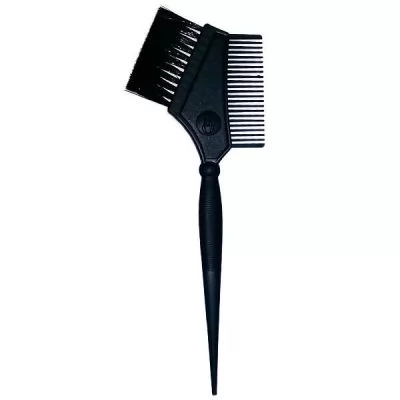 Кисть для покраски волос SALON Tint Brush Comb Handle Design Черная на www.solingercity.com