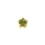 Пусети STUDEX Ear Piercing Cерпень Хризоліт Gold Prong M 2 мм