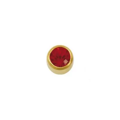 Отзывы к Пусеты STUDEX Ear Piercing Июль Рубин Gold Bezel M 2 мм