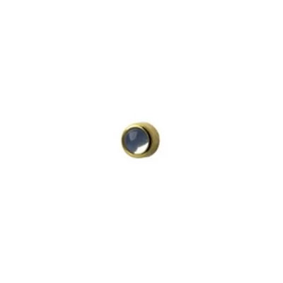 Сервисное обслуживание Пусеты STUDEX Ear Piercing Лунный Камень Gold Besel R 3 мм