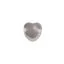 Пусеты STUDEX Ear Piercing Сердце Silver R 3 мм