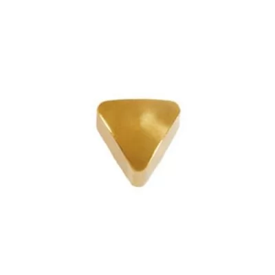 Пусеты STUDEX Ear Piercing Треугольник Gold R 3 мм на www.solingercity.com
