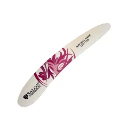 Пилка для ногтей SALON Nail File Natural Care 120/180 на www.solingercity.com