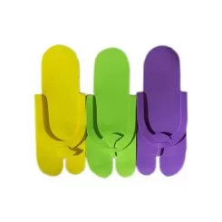 Фото Тапочки одноразові ETTO Disposable Slippers Eva зелені - 1