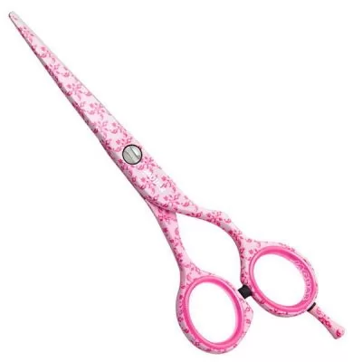 Характеристики товару Ножиці для стрижки прямі JAGUAR White Line JaguART Pretty Pink 5.0 дюймів