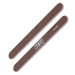 Фото Пилка для нігтів C.T.C Nail File рівна коричнева 80/80 - 1