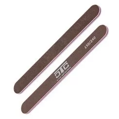 Фото Пилка для ногтей C.T.C Nail File ровная коричневая 150/240 - 1