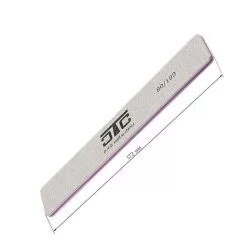 Фото Пилка для нігтів C.T.C Nail File широка, сіра 80/100 - 1