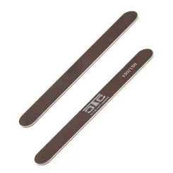 Фото Пилка для нігтів C.T.C Nail File пряма вузька, коричнева пластик 150/150 - 1