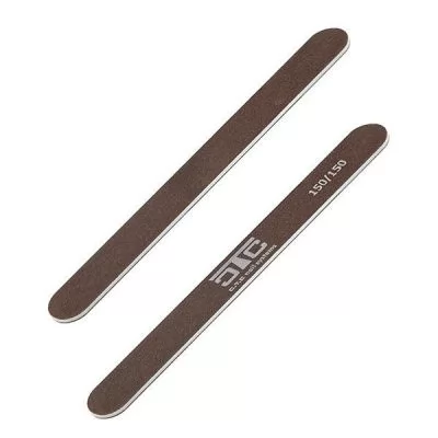 Фотографии Пилка для ногтей C.T.C Nail File прямая узкая, коричневая пластик 150/150