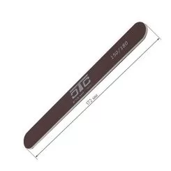 Фото Пилка для ногтей C.T.C Nail File прямая узкая, коричневая пластик 150/180 - 1