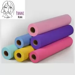Фото Простирадла одноразові PANNI MLADA Disposable Bedsheets спанбонд 0,6 х 200 м фіолетовий - 1