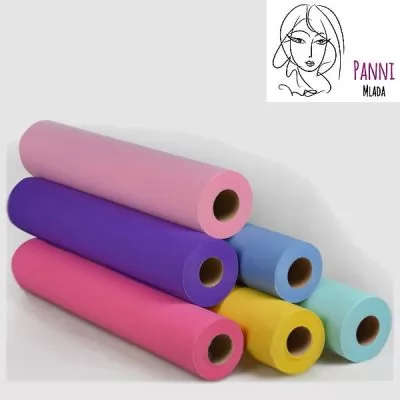 Простыни одноразовые PANNI MLADA Disposable Bedsheets спанбонд 0,8 х 100 м синий на www.solingercity.com