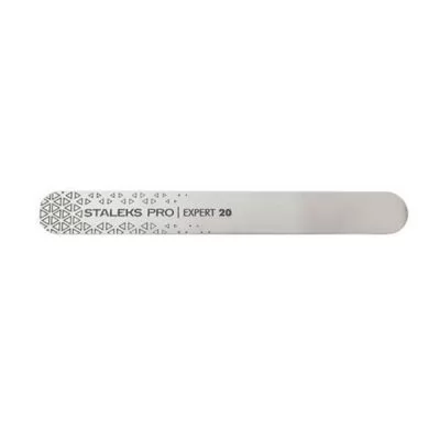 Пилка для нігтів СТАЛЕКС EXPERT 20 Nail File Metal пряма основа на www.solingercity.com