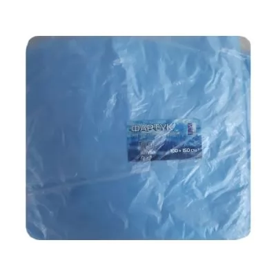 Сервісне обслуговування Фартух одноразовий PANNI MLADA Apron One-Off Polyethylene 1,0 х 1,5 м 50 шт. синій