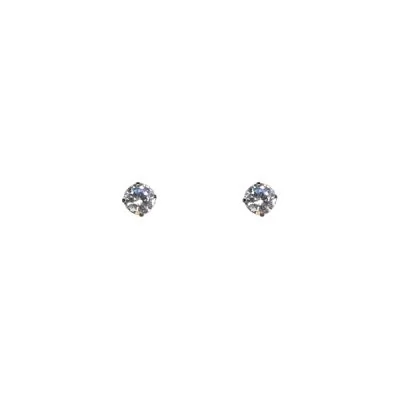 Пусеты STUDEX Ear Piercing Цирконий Silver Prong RS 3 мм, 2 шт. на www.solingercity.com