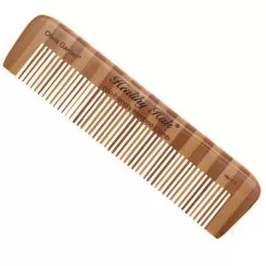 Фото Гребінець для стрижки OLIVIA GARDEN Healthy Hair Comb 1 Bamboo 150 mm - 1