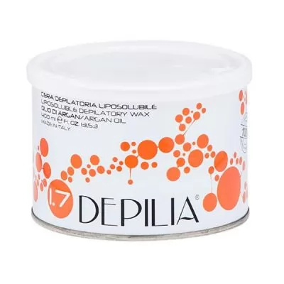 Воск для депиляции DEPILIA Depilatory Wax #1.7 аргановое масло 400 мл на www.solingercity.com