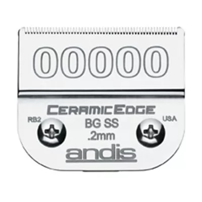 Сервисное обслуживание Ножевой блок ANDIS Replacement Blade CERAMICedge #00000SS 0,2 мм