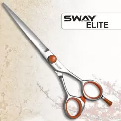 Фото Ножиці для стрижки прямі SWAY ELITE Rubber 6.5 дюймів - 1