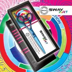 Фото Ножиці для стрижки прямі SWAY ART SILK 6.0 дюймів - 2