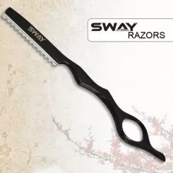 Фото Бритва для стрижки филировочная SWAY Razor BLACK - 1