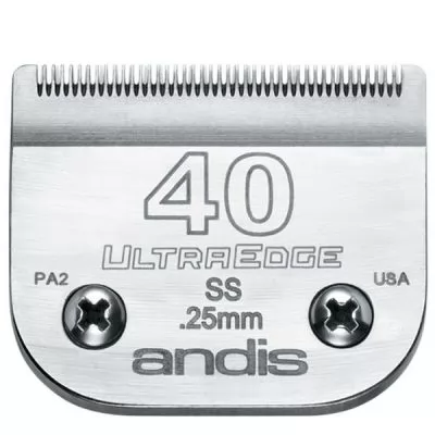 Ножовий блок ANDIS Replacement Blade ULTRAedge #40SS 0,25 мм на www.solingercity.com