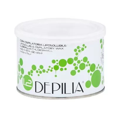 Сервисное обслуживание Воск для депиляции DEPILIA Depilatory Wax #1.2 хлорофилл 800 мл