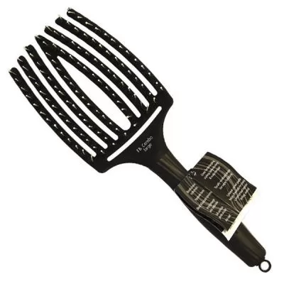 Характеристики товара Щетка для укладки OLIVIA GARDEN Finger Brush Combo Large Black