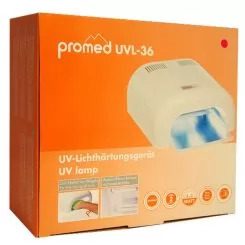 Фото Лампа для сушки гель-лака PROMED UV Lamp UVL-036 36 Вт розовая - 4