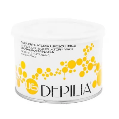 Сервисное обслуживание Воск для депиляции DEPILIA Depilatory Wax #1.16 банан 400 мл