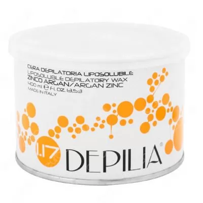 Сервісне обслуговування Віск для депіляції DEPILIA Depilatory Wax #1.17 арганове масло і діоксид цинку 400 мл