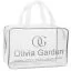 Сумка для щеток OLIVIA GARDEN Empty transparent PVC bag Silver