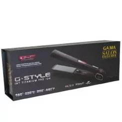 Фото Вирівнювач для волосся (праска) GA.MA G-Style Titanium ION Black - 6