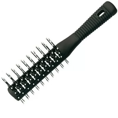 Щітка для укладки COMAIR Double Comb Rubber Black на www.solingercity.com