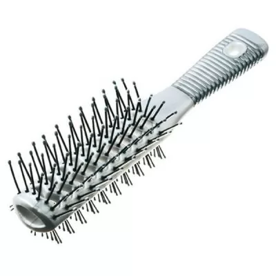 Щетка для укладки COMAIR Double Comb Silver на www.solingercity.com