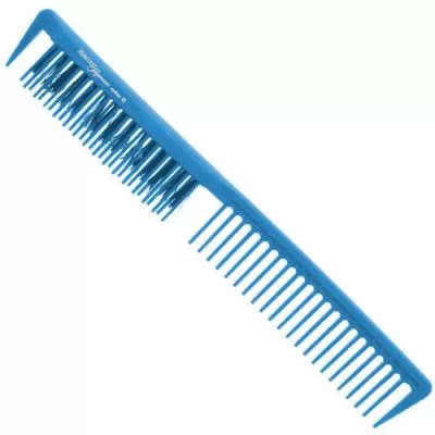 Фотографії Гребінець для зачісок HERCULES Carbon Bouffant Combo Blue 225 mm