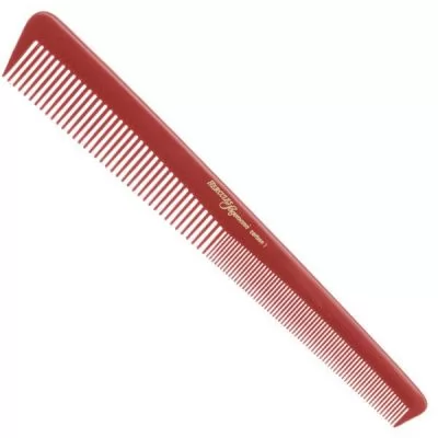 Характеристики товару Гребінець для стрижки HERCULES Bevel Comb Red 180 mm