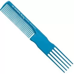 Фото Гребінець для зачісок TRIUMPH Fork Plastic Comb Blue 200 mm - 1