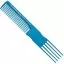 Гребінець для зачісок TRIUMPH Fork Plastic Comb Blue 200 mm