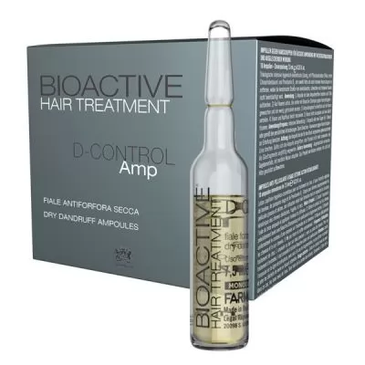 Отзывы к Средство против сухой перхоти в ампулах FARMAGAN Bioactive HT D-Control AMP Dry Dandruff 1x7,5 мл