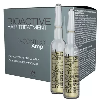 Характеристики товара Средство против жирной перхоти в ампулах FARMAGAN Bioactive HT D-Control AMP Oily Dandruff 10x7,5 мл
