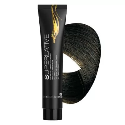 Крем-фарба для волосся FARMAGAN Superlative 4.1 Попелясто-Каштановий Аміачна 100 мл на www.solingercity.com