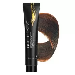 Фото Крем-краска для волос FARMAGAN Superlative 6.34 Золотой Светло-Русый Медный Аммиачная 100 мл - 1