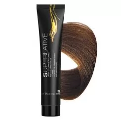 Фото Крем-краска для волос FARMAGAN Superlative 6.3 Темно-Золотистый Аммиачная 100 мл - 1