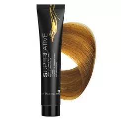 Фото Крем-краска для волос FARMAGAN Superlative 8.3 Светлый Блонд Золотистый Аммиачная 100 мл - 1