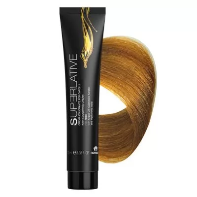 Крем-фарба для волосся FARMAGAN Superlative 8.3 Світлий Блонд Золотистий Аміачна 100 мл на www.solingercity.com