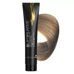 Фото Крем-фарба для волосся FARMAGAN Superlative 10.2 Світлий Платиновий Блонд Ірис Аміачна 100 мл - 1