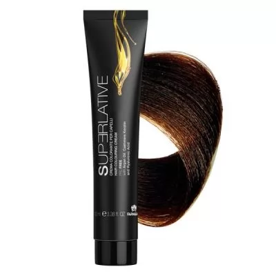 Крем-фарба для волосся FARMAGAN Superlative 4.03 Темний Каштановий Натуральний Аміачна 100 мл на www.solingercity.com
