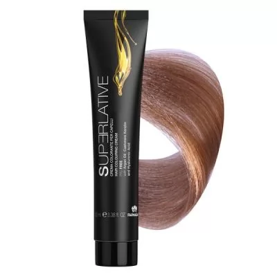 Характеристики товару Крем-фарба для волосся FARMAGAN Superlative 10.32 Платиновий Блонд Ірисового-Золотистий Аміачна 100 мл